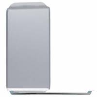 B&oslash;fplanke 36.5x18x1.5 cm Rustfrit st&aring;l