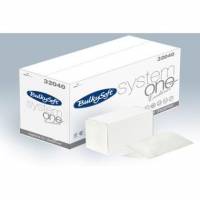 Serviet BulkySoft 21x16cm 2-lag Interfold Til ONE System Dispenser Hvid