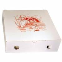 Pizza&aelig;ske 29x29x9 cm UFO med Logo Buon Appetito