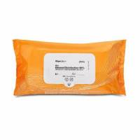 Desinfektion Serviet Plum WipeClean Ethanol Disinfection 80\% Mini 20x20cm Orange