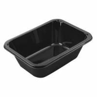 Bakke 1-rum 2187-1O 920 ml 187x137x60 mm CPET Sort