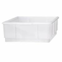 Plastkasse CB 13 ltr L42xB32xH12.5cm HDPE Hvid