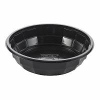 Plastsk&aring;l Bowl Diamond 714ml &Oslash;18,8x4,8cm RPET Sort