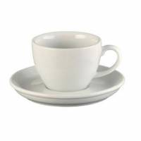 Overkop Espresso 10 cl &Oslash;67x48 mm Porcel&aelig;n Hvid