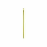 Skaft Ultra hygiejnisk &Oslash;34x1500 mm med Gevind PP Gul