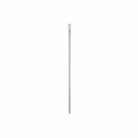 Skaft Ultra hygiejnisk &Oslash;34x1700 mm med Gevind PP Hvid
