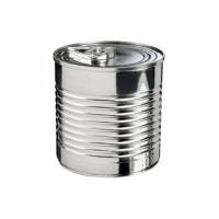 Konservesd&aring;se 220 ml &Oslash;74x70 mm med L&oslash;st l&aring;g PS S&oslash;lv