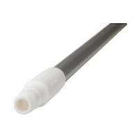 Skaft 126 cm med Gevind Aluminium Hvid