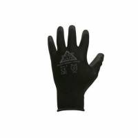 Handske PU Keep Safe str XXL med ribkant sort