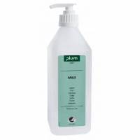 Cremes&aelig;be Plum Mild 600ml Svanem&aelig;rket med pumpe uden Farve/Parfume