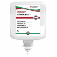 Hudcreme Stokolan Hand and Body 1ltr ECARF med Parfume 8.6\% fedt til dispenser