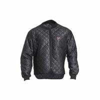 Termojakke FE quiltet str L med Brystlomme Sort