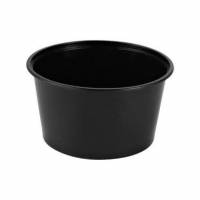 B&aelig;ger 450 ml &Oslash;120x65 mm Rund PP Sort