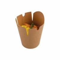 Kina&aelig;ske Wok 750 ml 26 oz &Oslash;95x98 mm Rund bund Brun