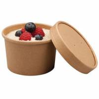 Papb&aelig;ger Soup-To-Go 225 ml &Oslash;90/75x61 mm Brun