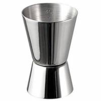 Jigger Dobbelt 2/4 CL Rustfri st&aring;l