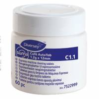 Rensemiddel Tablet Suma Caf&eacute; AutoTab C1.1 til Espressomaskiner 1.2 gr 60 stk