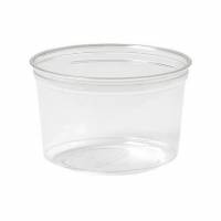 B&aelig;ger Crystal Deli 500 ml &Oslash;116x75 mm Rund Kraftig RPET Klar
