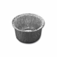 Alubakke 150 ml &Oslash;80x44 mm Rund