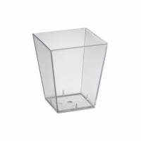 Sk&aring;l Amuse Bouche Aquare 150 ml 57x57x67 mm Firkantet PS Brilliant