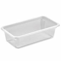 Plastbakke Kageboks K2182-1F 1-rum 605 ml 179x98x50 mm PP Klar