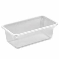 Plastbakke Kageboks K2182-1E 1-rum 710 ml 179x98x60 mm PP Klar