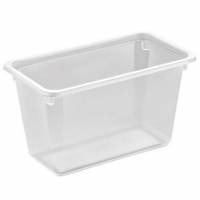 Plastbakke Kageboks K2182-1H 1-rum 1100 ml 179x98x100 mm PP Klar