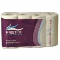 K&oslash;kkenrulle Pristine Extra Soft 2-lag &Oslash;10.5cm L18mxB23cm Nyfiber Hvid