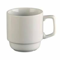 Krus 28 cl &Oslash;8x9 cm Porcel&aelig;n Hvid