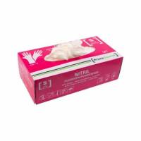 Unders&oslash;gelseshandske Engangs Prime Source str S uden Pudder Nitril AQL 1.5 Hvid