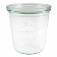 Patentglas Weck 290 ml &Oslash;8.8x8.75 cm uden L&aring;g Glas