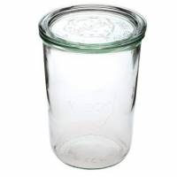 Patentglas Weck 850 ml &Oslash;10.8x14.7 cm uden L&aring;g Glas