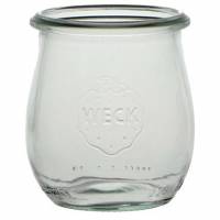 Patentglas Weck Tulip 220 ml &Oslash;7.18x8 cm uden L&aring;g Glas