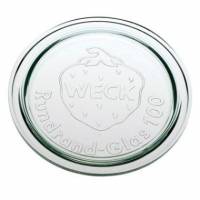 L&aring;g Weck &Oslash;10.8 cm til Patentglas. Glas