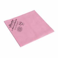 Microfiberklud r-MicronQuick 40x38cm Svanem&aelig;rket r&oslash;d 70\% genbrugsplast