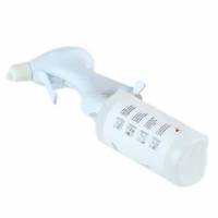 Flaske Tom Bruse 325ml med Hoved/Tryk/Beholder Klar/Hvid til Quick & Easy system