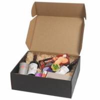 Gave&aelig;ske 435x345x153mm Stor Sort