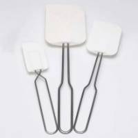 Dejskraber 25 cm Flad Rustfri st&aring;l T&aring;ler 225C