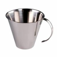 M&aring;lekande 1 ltr &Oslash;15x13.1 cm Konisk med Graduering Rustfri st&aring;l