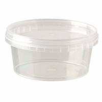 Plastb&aelig;ger 180ml &Oslash;92xH44,5mm Rund PP Klar