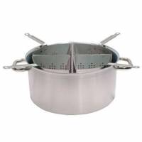 Pastagryde Bourgeat 18.3 ltr &Oslash;38x18.5 cm Rustfri st&aring;l