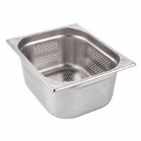 Kantine 1/2 GN 9.5 ltr 32.5x26.5x15 cm Perforeret Rustfrit st&aring;l