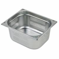 Kantine 1/2 GN 12.5 ltr 32.5x26.5x20 cm Perforeret Rustfrit st&aring;l
