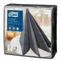 Serviet Tork Linstyle 39x39cm Antracit