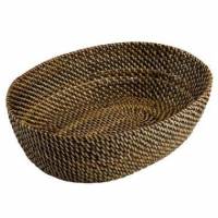 Br&oslash;dkurv Bastian 24.5x18x7 cm Oval Nitoflet Lys/M&oslash;rk