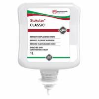 Hudcreme Stokolan Classic 1ltr ECARF med Lanolin/Parfume 27.7\% fedt til disp