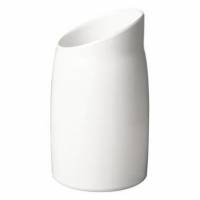 Dressingkrukke &Oslash;12x21.5 cm Melamin Hvid