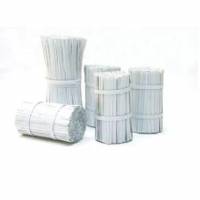 Poselukker Gun-Clips 6x125 mm 1 tr&aring;d Hvid