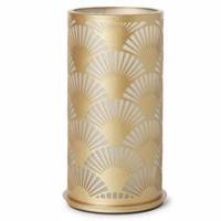 Lysestage Peacock &Oslash;75x140 mm Metal Guld