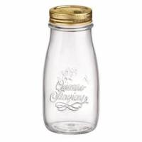 Saftflaske Quattro Stagioni 0.4 ltr &Oslash;7.35x15.55 cm med L&aring;g